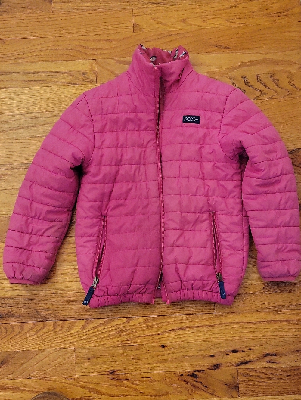Prodoh Pink Quilted Puffer Jacket for Kids